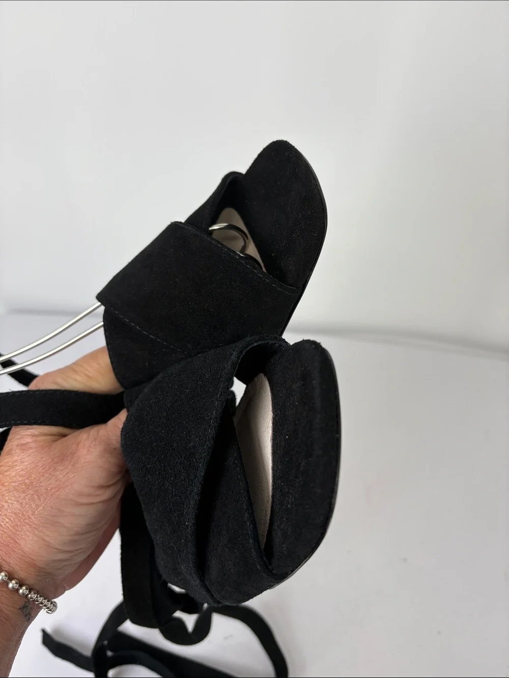 Matisse black suede